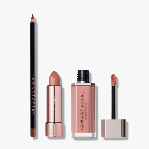 Pucker Up Lip Trio - Malt / Blush Brown / Crush